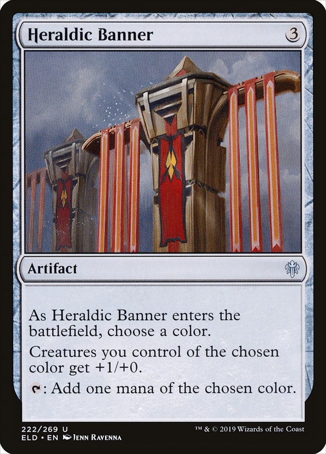 Heraldic Banner [Throne of Eldraine] | Gate City Games LLC