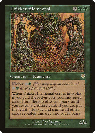 Thicket Elemental [Invasion] | Gate City Games LLC