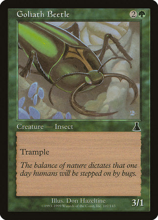 Goliath Beetle [Urza's Destiny] | Gate City Games LLC