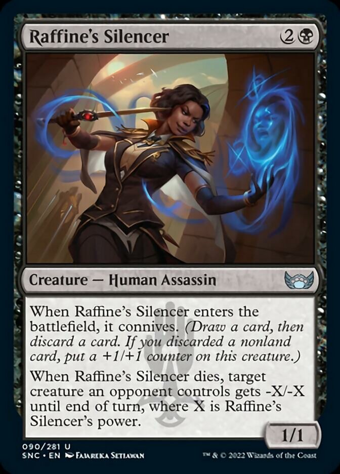 Raffine's Silencer [Streets of New Capenna] | Gate City Games LLC