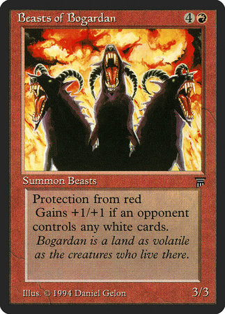 Beasts of Bogardan [Legends] | Gate City Games LLC