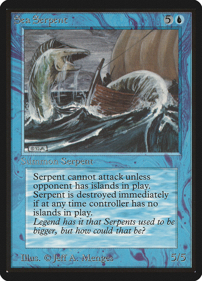 Sea Serpent [Limited Edition Beta] | Gate City Games LLC