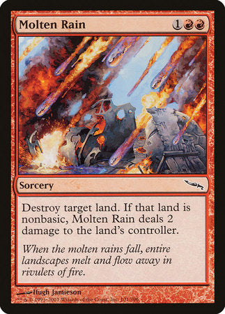 Molten Rain [Mirrodin] | Gate City Games LLC