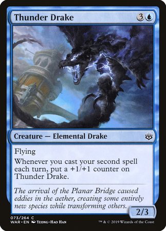 Thunder Drake [War of the Spark] | Gate City Games LLC