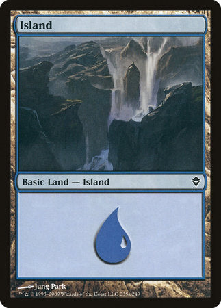 Island (235a) [Zendikar] | Gate City Games LLC