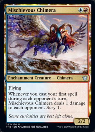 Mischievous Chimera [Theros Beyond Death] | Gate City Games LLC