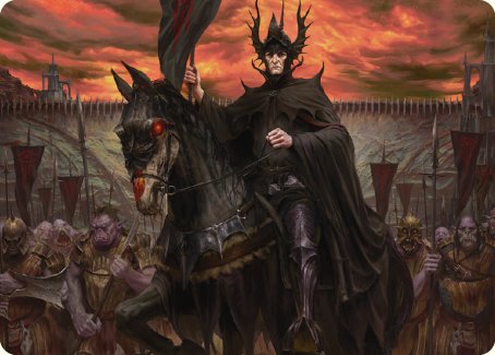 The Mouth of Sauron Art Card [The Lord of the Rings: Tales of Middle-earth Art Series] | Gate City Games LLC