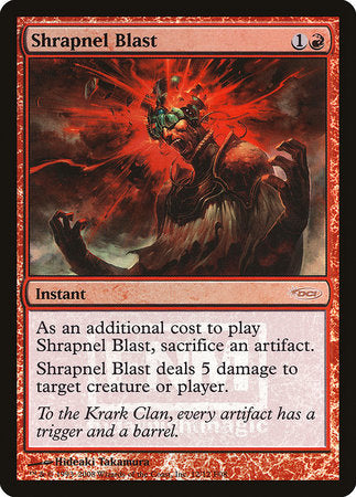 Shrapnel Blast [Friday Night Magic 2008] | Gate City Games LLC