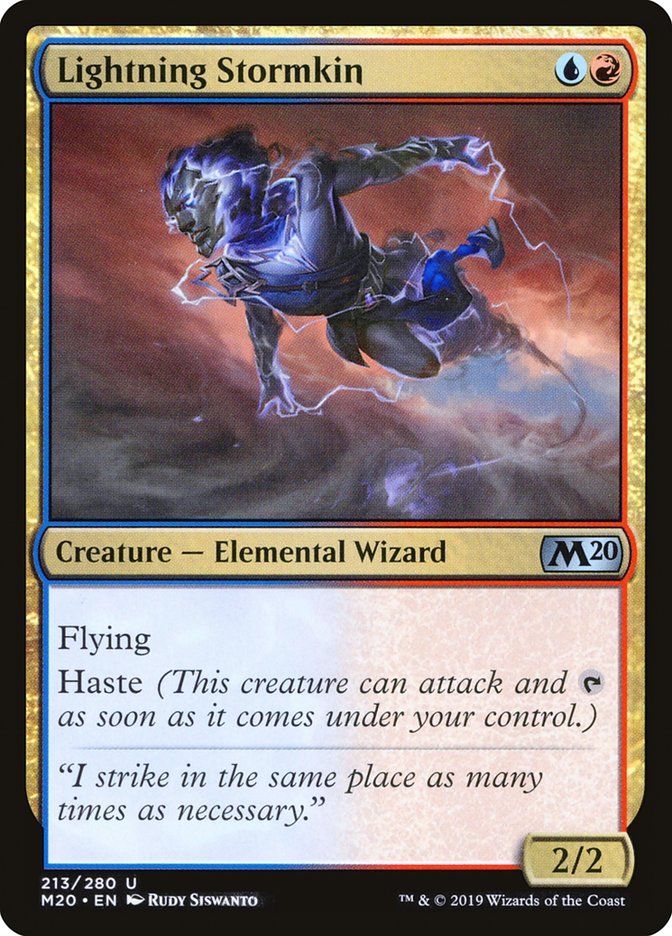 Lightning Stormkin [Core Set 2020] | Gate City Games LLC