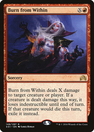 Burn from Within [Shadows over Innistrad] | Gate City Games LLC