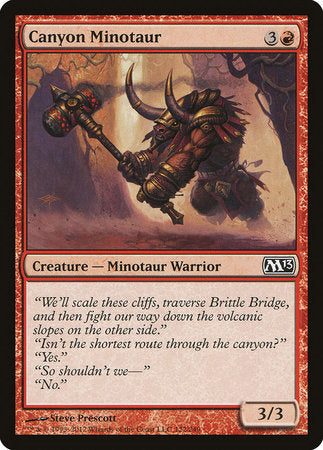 Canyon Minotaur [Magic 2013] | Gate City Games LLC