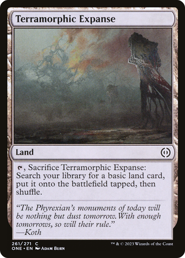 Terramorphic Expanse [Phyrexia: All Will Be One] | Gate City Games LLC