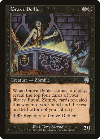 Grave Defiler [Apocalypse] | Gate City Games LLC