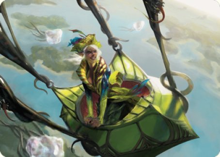 Nael, Avizoa Aeronaut Art Card [Dominaria United Art Series] | Gate City Games LLC