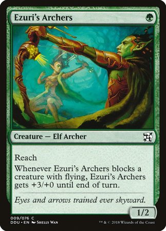 Ezuri's Archers [Duel Decks: Elves vs. Inventors] | Gate City Games LLC