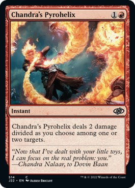 Chandra's Pyrohelix [Jumpstart 2022] | Gate City Games LLC