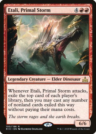 Etali, Primal Storm [Rivals of Ixalan Promos] | Gate City Games LLC