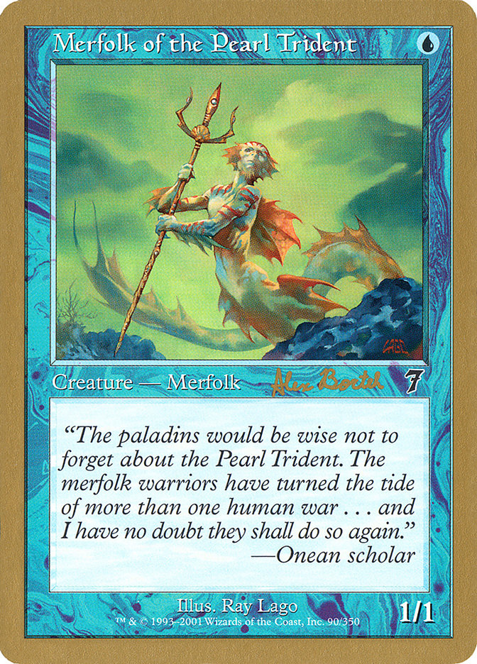 Merfolk of the Pearl Trident (Alex Borteh) [World Championship Decks 2001] | Gate City Games LLC