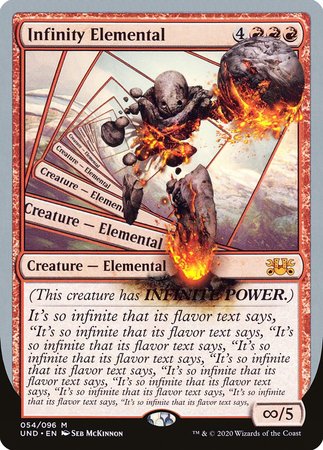 Infinity Elemental [Unsanctioned] | Gate City Games LLC