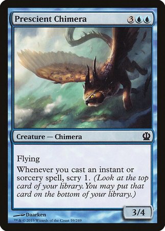 Prescient Chimera [Theros] | Gate City Games LLC