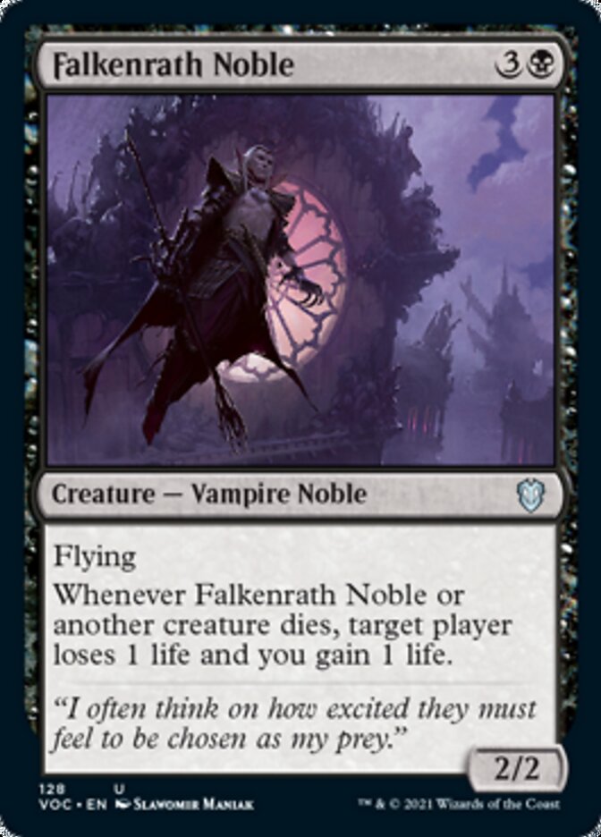 Falkenrath Noble [Innistrad: Crimson Vow Commander] | Gate City Games LLC