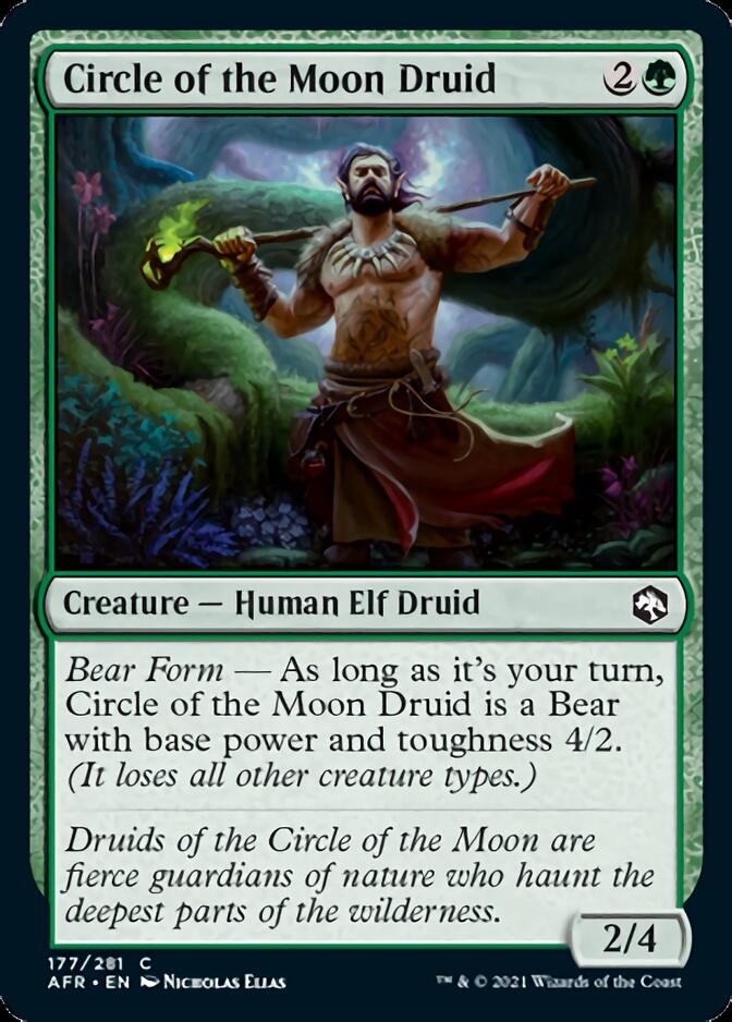 Circle of the Moon Druid  [Dungeons & Dragons: Adventures in the Forgotten Realms] | Gate City Games LLC