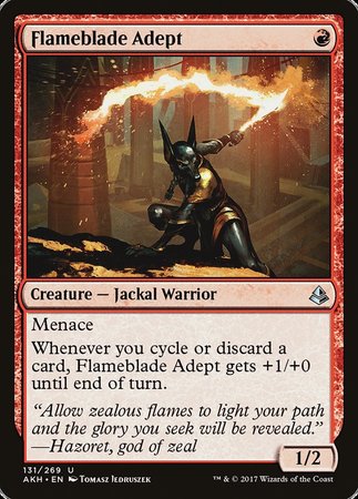 Flameblade Adept [Amonkhet] | Gate City Games LLC