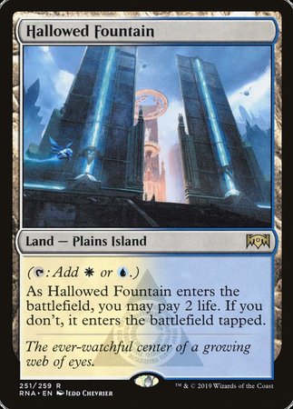 Hallowed Fountain [Ravnica Allegiance] | Gate City Games LLC