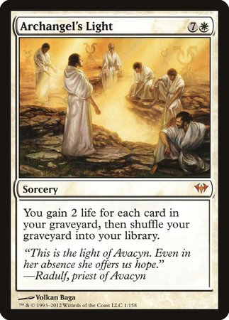 Archangel's Light [Dark Ascension] | Gate City Games LLC