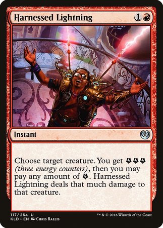 Harnessed Lightning [Kaladesh] | Gate City Games LLC