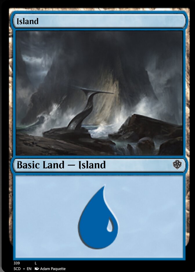 Island (339) [Starter Commander Decks] | Gate City Games LLC