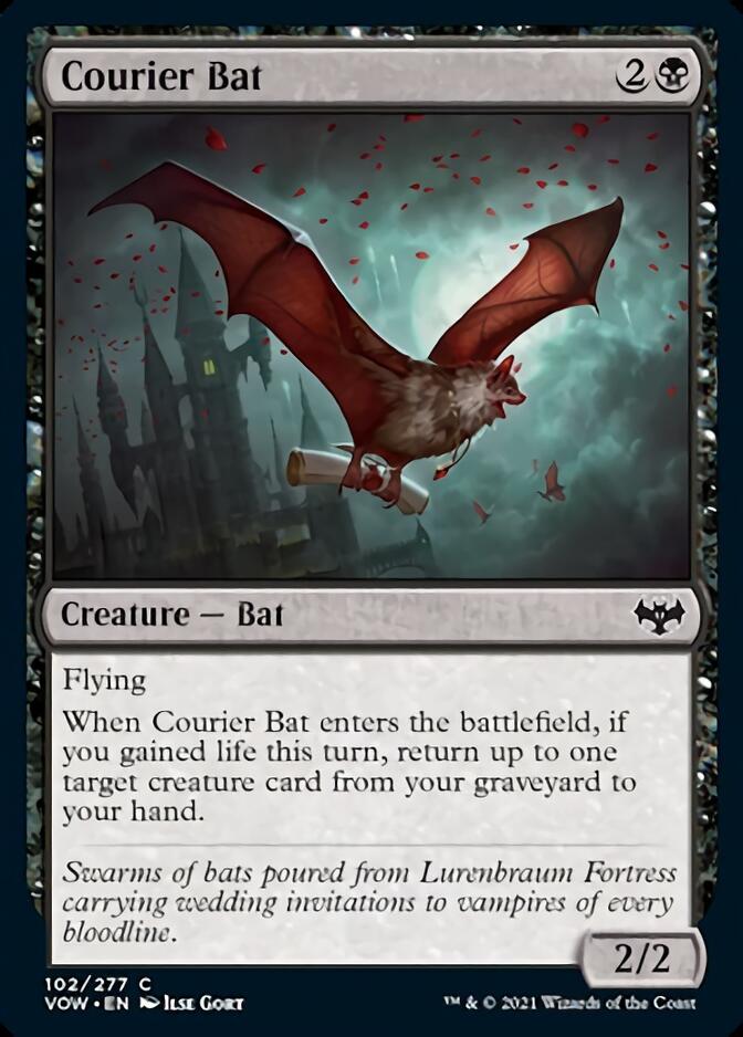 Courier Bat [Innistrad: Crimson Vow] | Gate City Games LLC