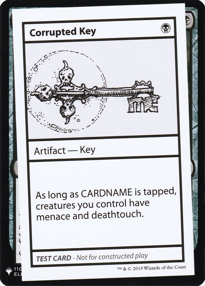 Corrupted Key [Mystery Booster Playtest Cards] | Gate City Games LLC