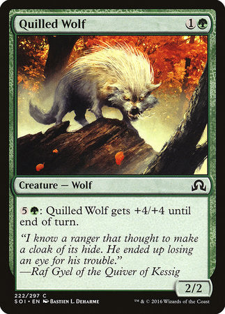 Quilled Wolf [Shadows over Innistrad] | Gate City Games LLC