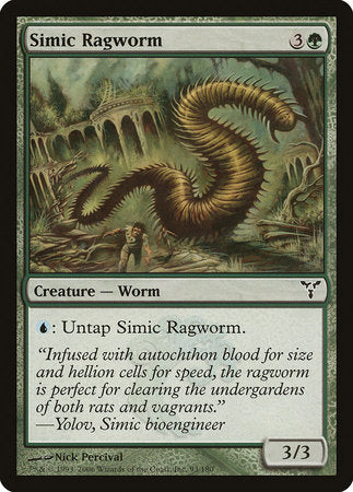 Simic Ragworm [Dissension] | Gate City Games LLC