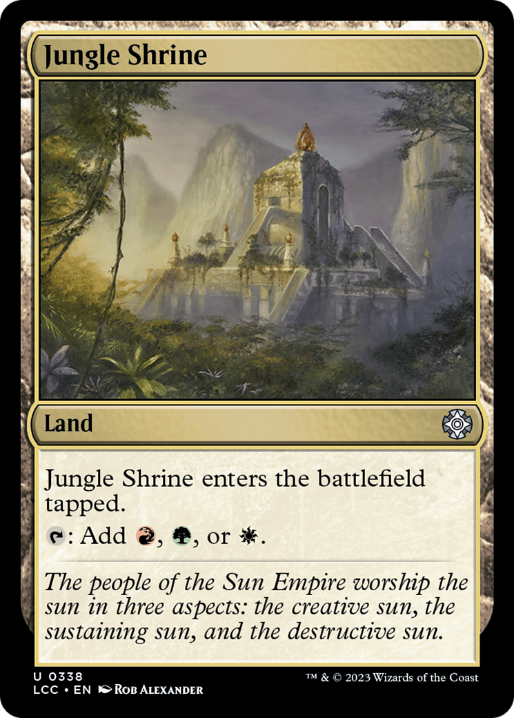 Jungle Shrine [The Lost Caverns of Ixalan Commander] | Gate City Games LLC