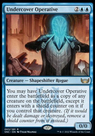 Undercover Operative (Promo Pack) [Streets of New Capenna Promos] | Gate City Games LLC