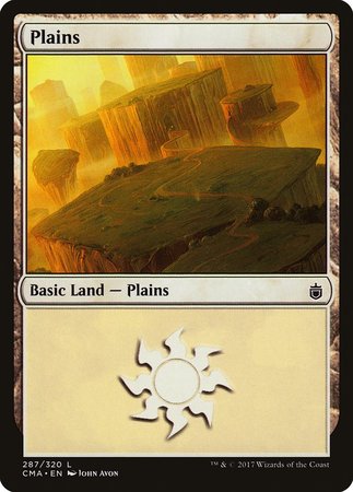 Plains (287) [Commander Anthology] | Gate City Games LLC