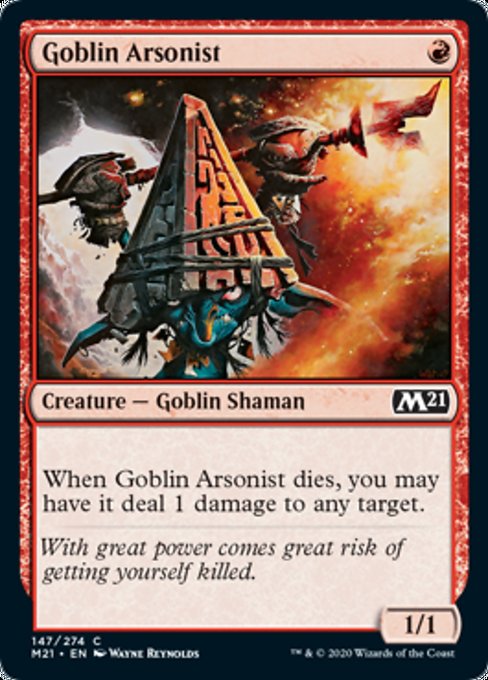 Goblin Arsonist [Core Set 2021] | Gate City Games LLC