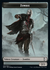 Zombie // Drake Double-sided Token [Streets of New Capenna Commander Tokens] | Gate City Games LLC