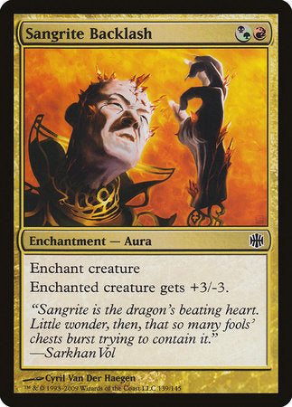 Sangrite Backlash [Alara Reborn] | Gate City Games LLC