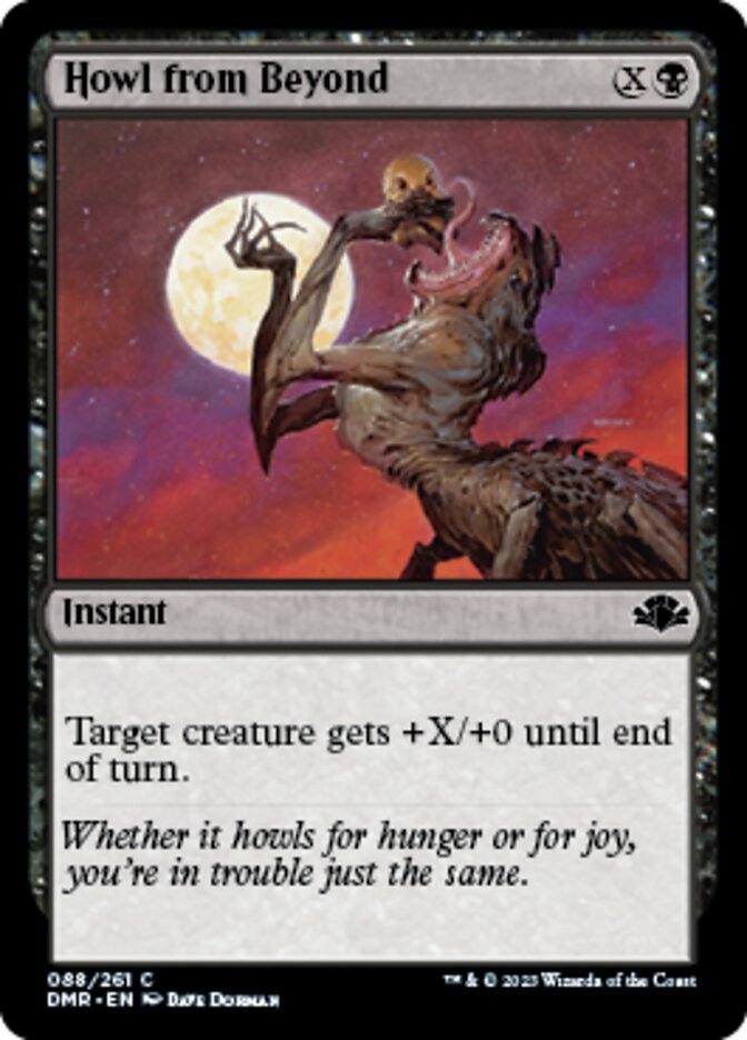 Howl from Beyond [Dominaria Remastered] | Gate City Games LLC