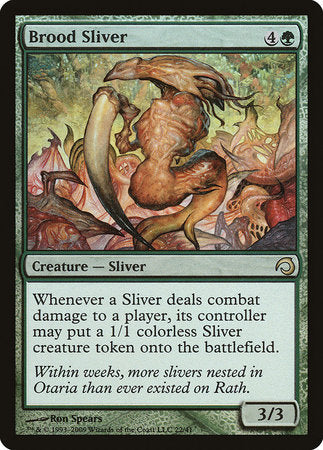 Brood Sliver [Premium Deck Series: Slivers] | Gate City Games LLC