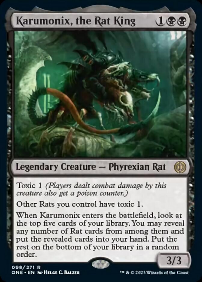 Karumonix, the Rat King [Phyrexia: All Will Be One] | Gate City Games LLC