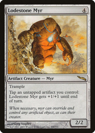 Lodestone Myr [Mirrodin] | Gate City Games LLC