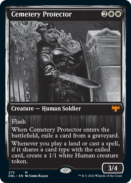 Cemetery Protector [Innistrad: Double Feature] | Gate City Games LLC