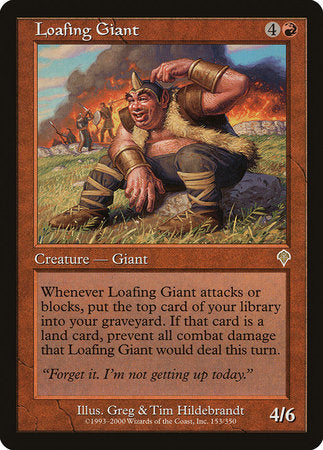 Loafing Giant [Invasion] | Gate City Games LLC