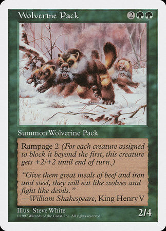 Wolverine Pack [Fifth Edition] | Gate City Games LLC
