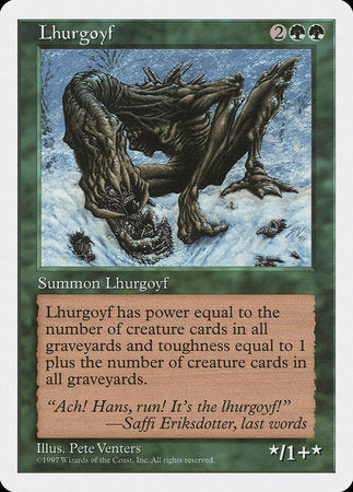 Lhurgoyf [Fifth Edition] | Gate City Games LLC