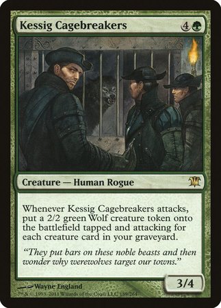 Kessig Cagebreakers [Innistrad] | Gate City Games LLC